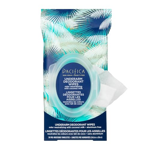 Pacifica Beauty Underarm Deodorant Wipes