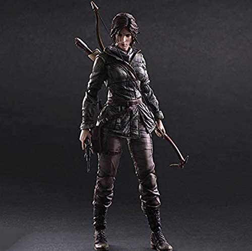 LICHOO Tomb Raider Lara Croft Anime Action Figur Sammlerstück Modell Statue Spielzeug PVC Figuren Desktop Ornamente