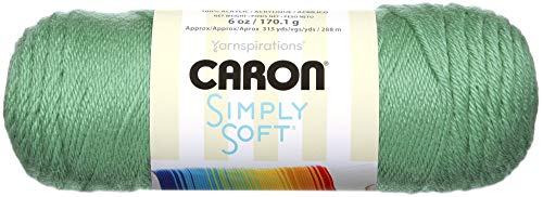 Caron, 170 g, Simply Soft Strickgarn, 3 Stück, Bone_Parent Graugrün