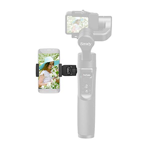 Docooler Gimbal Stabilizer Handyhalterung Smartphone Clip Clamp Bracket Kompatibel mit hohen iSteady Pro/Pro 2 / Mobile + Stabilisatoren