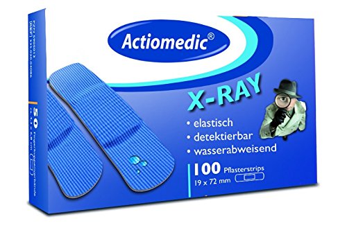 Actiomedic® X-RAY Pflasterstrips wasserabweisend 19 x 72 mm