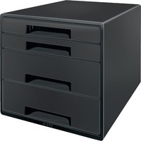 L:Drawer Cabinet Recycle 4 Drawer black