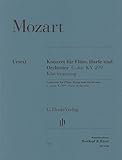 Konzert C-Dur KV 299 Fl Ha Orch. Flöte, Harfe, Klavier: Besetzung: Flöte und Klavier (G. Henle Urtext-Ausgabe)