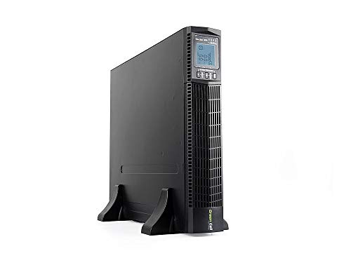 Green Cell® UPS USV Rack Mount Unterbrechungsfreie Stromversorgung 2000VA (1800W) mit Überspannungsschutz 230V Online 6X IEC320 C13-10A USB RS232