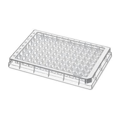 Eppendorf VB-0561 RecoverMax-Well-Design Microplate, U-Form, 96 Probenpositionen, Wells klar, PCR Clean, Sterile, Rand Weiß, 80 Stück