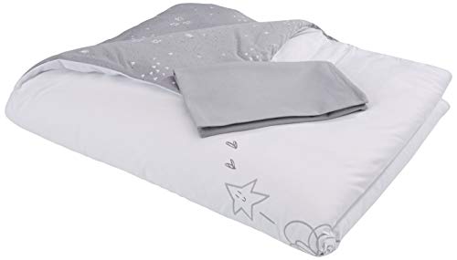 Babyclick Dreier-Bettwäsche (Bettbezug + Schutz + Füllung) Bangpara Kinderbett 60 x 120 cm - Bettbezüge