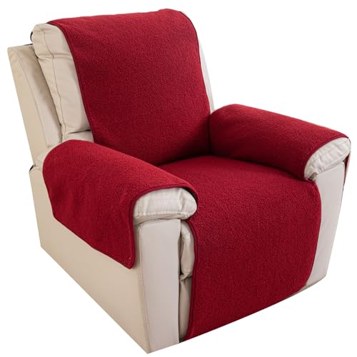 Sesselbezug Sesselschoner Sessel-Überwürfe Relaxsessel Sesselauflage Relax,1 Sitzer Schutzbezug Antirutsch Husse für Relaxsessel Komplett, Elastisch Bezug (Color : 47@)