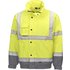 safety and more Warnschutzparka, gelb, Polyester, Gr. XL