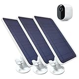 DIANMU Solarpanel für Arlo Essential Spotlight Kamera, wetterfestes SolarpanelLadegerät für wichtige Gegenstände mit 3,5 m Kabel, verstellbare Wandhalterung (nicht für Arlo ProPro 234Ultra 2Pro