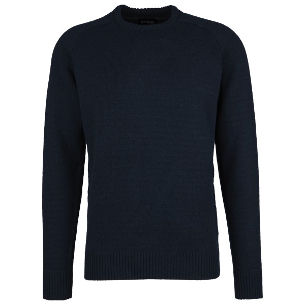 Stoic - MMXX.Nauta II Wool Sweater - Wollpullover Gr L schwarz/blau