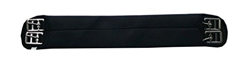 AMKA Soft Sattelgurt, Langgurt schwarz Neopren 014/103