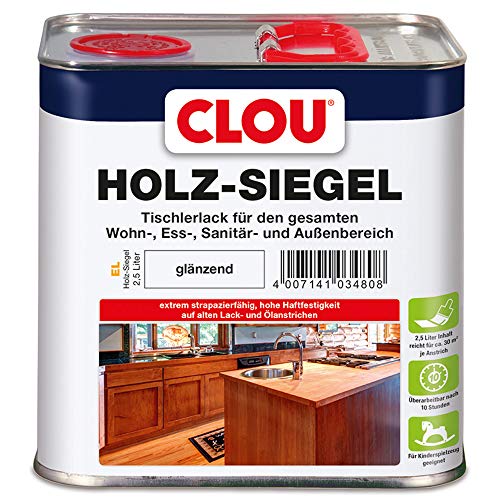 Clou Holz Siegel 750 ml, glänzend