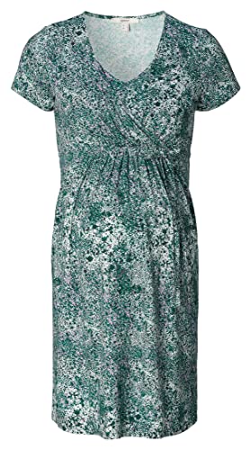 ESPRIT Damen Dress Nursing Short Sleeve Allover Print Kleid, Pastel Blue-435, XX-Large