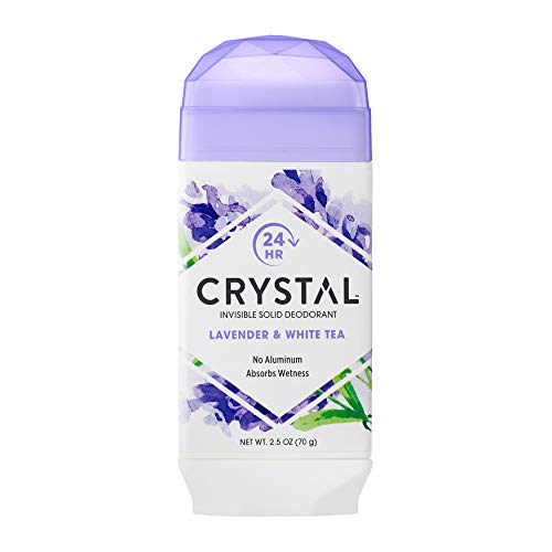 Crystal Body Deodorant, Natural Deodorant, Lavender & White Tea, 2.5 oz (70 g)