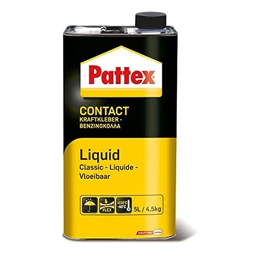 Pattex Kraftkleber Classic: Hochfester Alleskleber für maximale Festigkeit, vielseitig einsetzbarer, hitzebeständiger Klebstoff - 1x 4,5 kg-Verpackung
