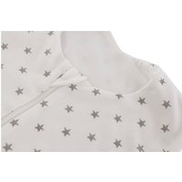 Träumeland Sommerschlafsack To Go aus Baumwolle - Design Sternchen grau