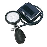 Dönges Blutdruckmessgerät (Blutdruckmanschette Blutdruckmesser Sphygmomanometer), Skalendurchmesser 58 mm, Messgenauigkeit nach EN 1060, Skalierung 0-300 mm Hg
