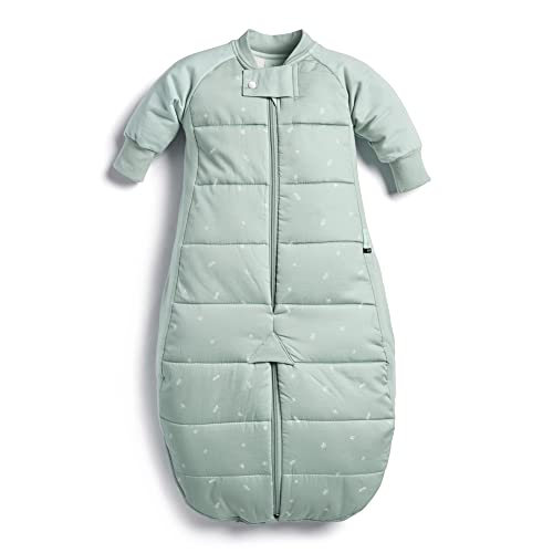 Ergopouch Organic Cotton Sleepsuit Bag Sage 2.5 Baby Schlafsack""Sleep Suit"" Bio Baumwolle 3-12 Monate