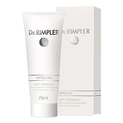 Dr. Rimpler Gesichtsmaske für gestresste gerötete Haut I Pflege-Maske für intensive Feuchtigkeit I SOS Maske, 75ml