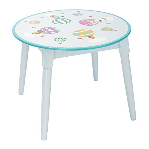 Tisch mit Heißluftballonmotiv | Kinderzimmer | Holzmöbel für Kinder TD-13122A1