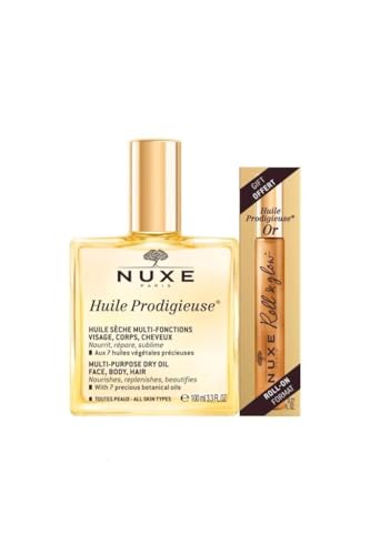 Nuxe - Prodigiuse Trockenöl + Roll on Gold