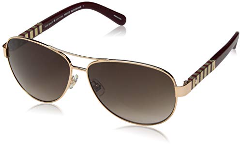 Kate Spade New York Unisex Dalia/s Us Sunglasses, 000/HA Rose Gold, 58