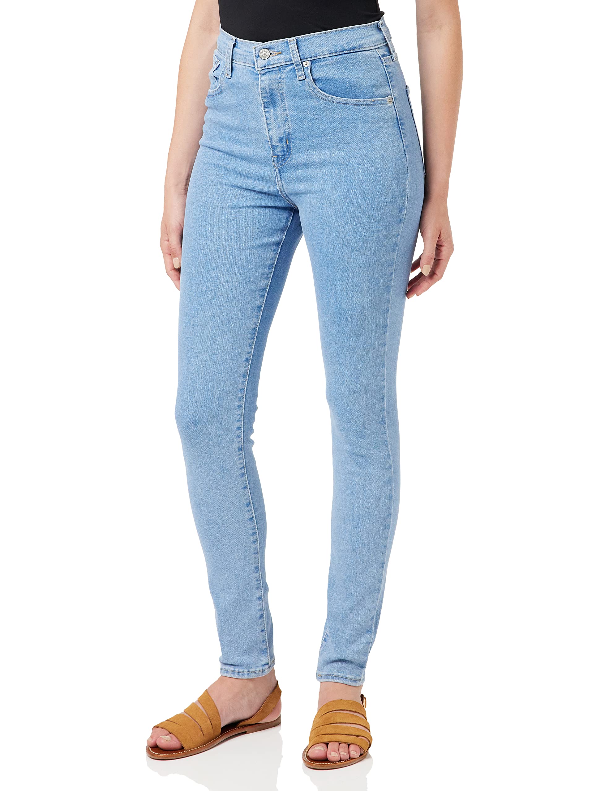 Levi's Damen Mile HIGH SUPER Skinny Naples Stone Jeans, 24W / 32L