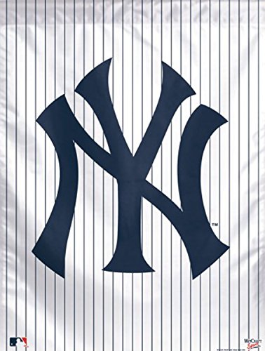 MLB New York Yankees 21369041 Vertikalflagge, 68,6 x 94 cm, schwarz