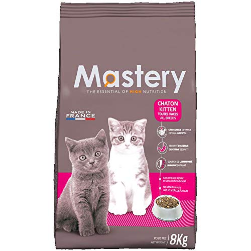 Mastery Katzenfutter Kitten, Trockenfutter für Katzenbabys - 8 kg