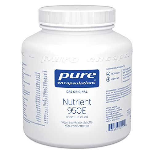 Pure Nutrient 950E ohne Cu/Fe/Jod 180 Kapseln