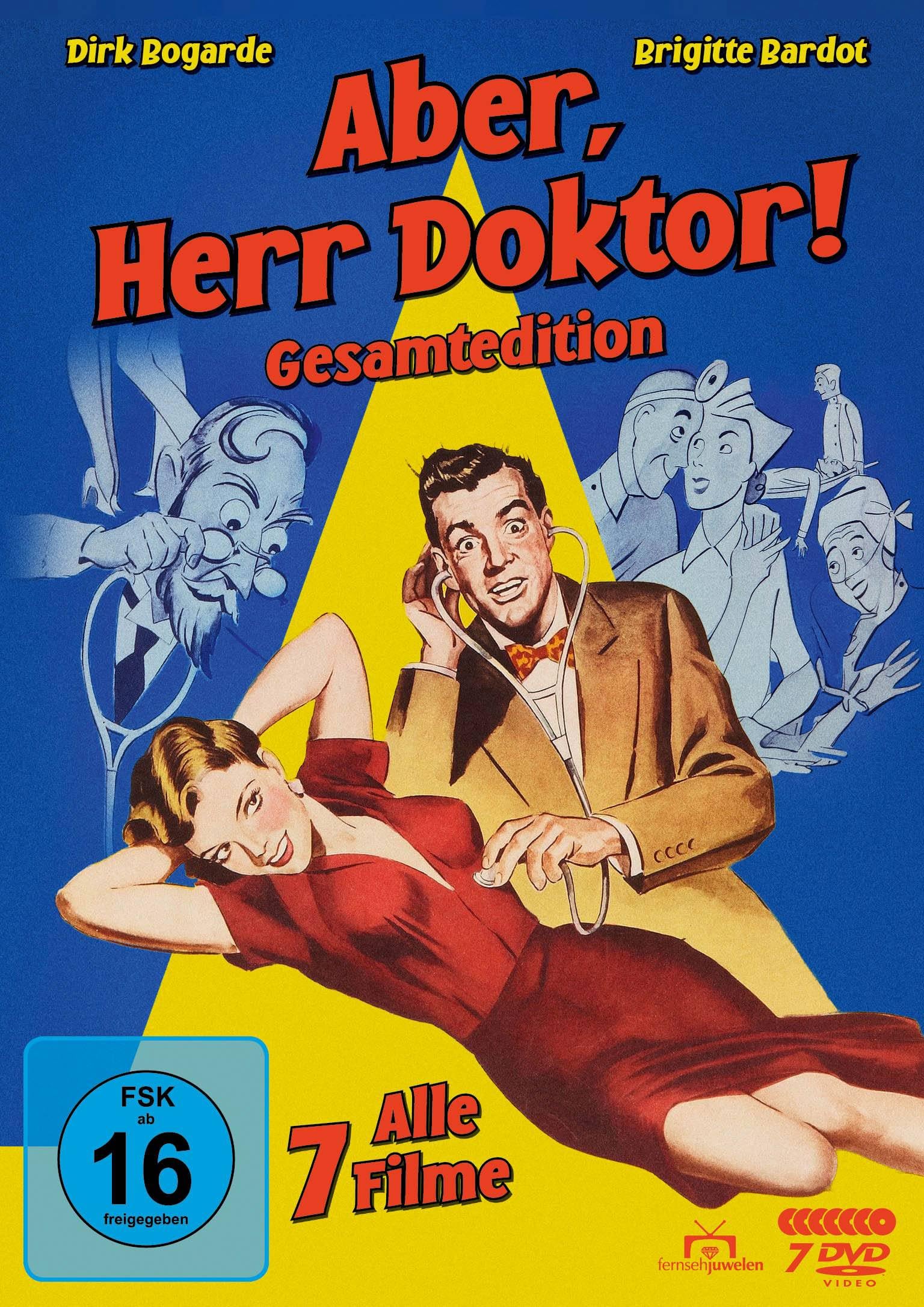 Aber, Herr Doktor! - Gesamtedition (Alle 7 Filme) (Filmjuwelen) [7 DVDs]