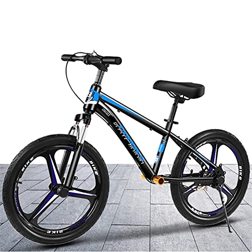 Laufräder Laufrad 20 Zoll Laufrad mit Bremsen, Groß Kein Pedal tragbar Fahrrad für Big Kid/Adult Alter 7-12 Jahre alt, Verstellbarer Sitz, Laden Sie 100 kg (Color : Blue, Size : 20 inch)