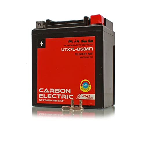 Gel Batterie UTX7L-BS MF 7Ah 12V Carbon Electric vorgeladen und absolut wartungsfrei neu