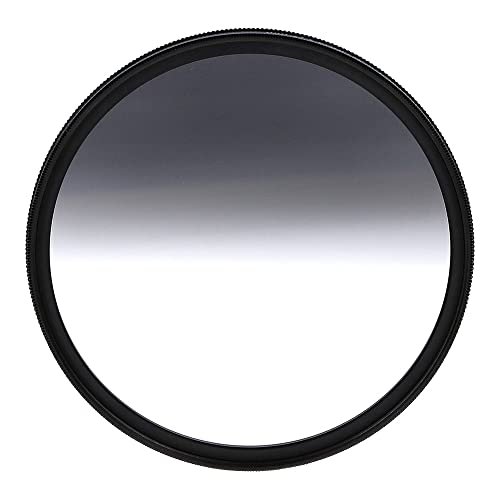 Rollei F:X Pro Grauverlaufs-Rundfilter Soft GND 8 Schraub-Filter mit drehbarem Ring zur Einstellung des Verlaufs entlang der Drehachse Ideal für die Landschafts- und Architektur-Fotografie (82 mm)