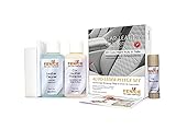 Fenice Auto-Leder Pflegeset Anti-Ageing, MAXI, je 250 ml Cleaner & Protector sowie Ink-Remover Stift