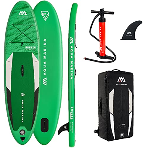 Wassersport Aqua Marina Breeze 9'10" SUP Board Stand Up Paddle ISUP 300x76x12cm