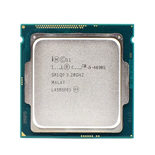 MovoLs CPU kompatibel mit Core I5 ​​4690S 3,2 GHz Quad-Core 6M 65W LGA 1150 CPU-Prozessor Verbessern Sie die Laufgeschwindigkeit des Compute