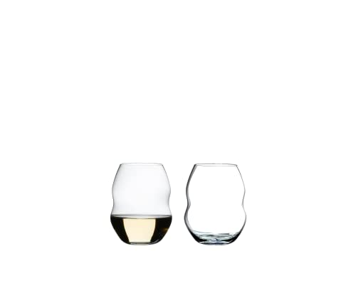 Riedel Swirl Weinglas, transparent, 2 Stück