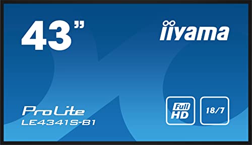 Iiyama ProLite LED-Monitor 108cm (42.5 Zoll) EEK G (A - G) 1920 x 1080 Pixel Full HD 8 ms HDMI®, VG