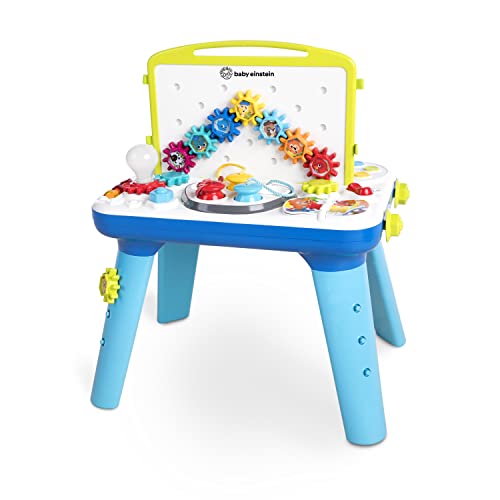 Baby Einstein, Curiosity Table Spieltisch mit 65 Melodien, abnehmbaren Füßen, Lichtern, Zahnrädern und vielem mehr