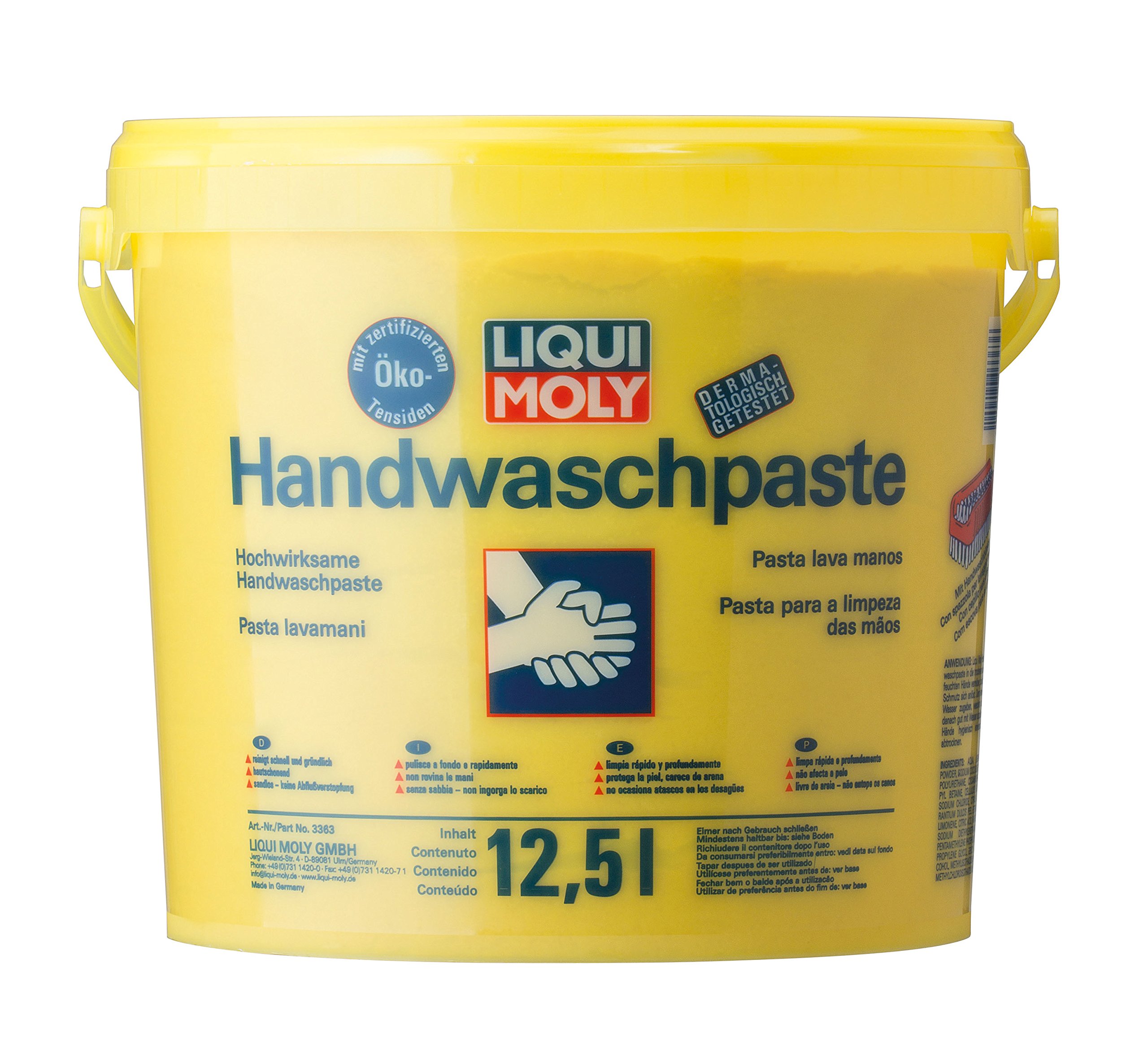 LIQUI MOLY Handwaschpaste | 12,5000 L | Hautpflege | Art.-Nr.: 3363