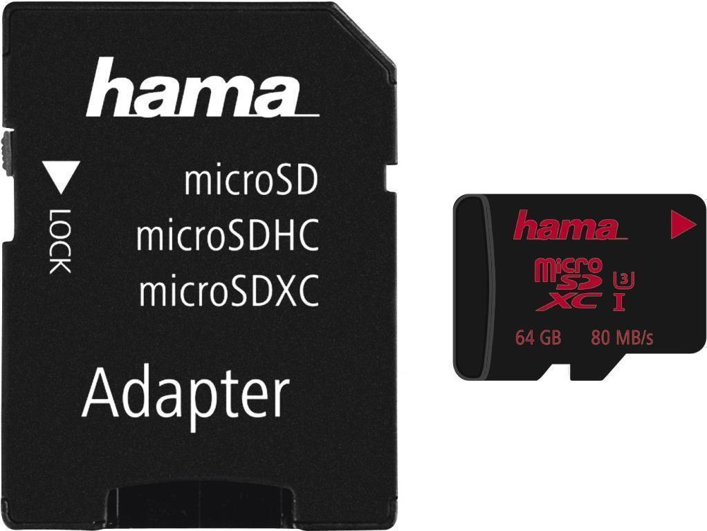 Hama 00213115 Speicherkarte 64 GB MicroSDXC UHS-I Klasse 3 (00213115)