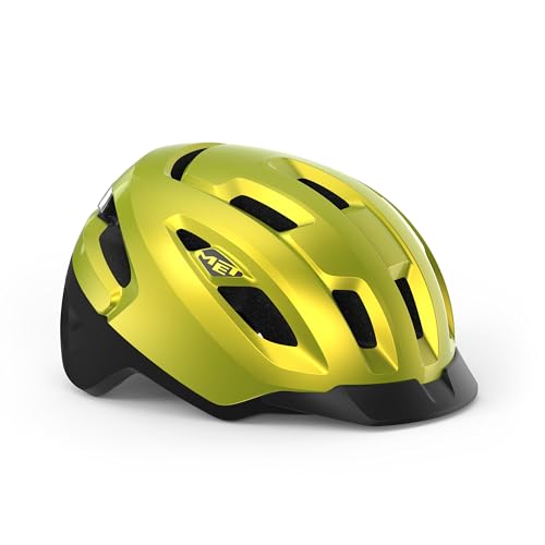 MET Sport Helm Urbex MIPS Helmet, Grün (Grün), L