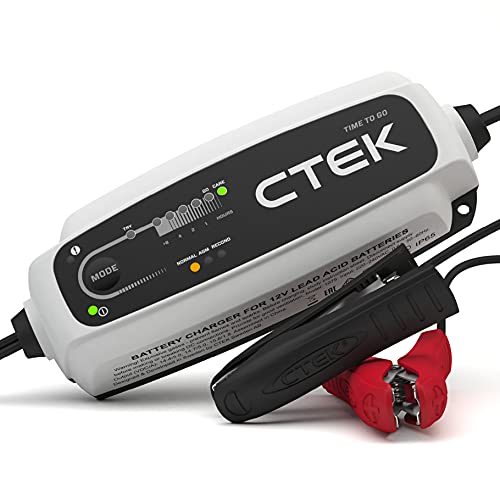 CTEK CT5 Time To Go Batterieladegerät mit Ladedaueranzeige