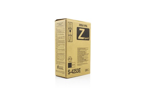 Original Tinte passend für Riso RZ 200 Riso S4253 , S4253E , S-4253E - 2x Premium - Schwarz - 1000 ml