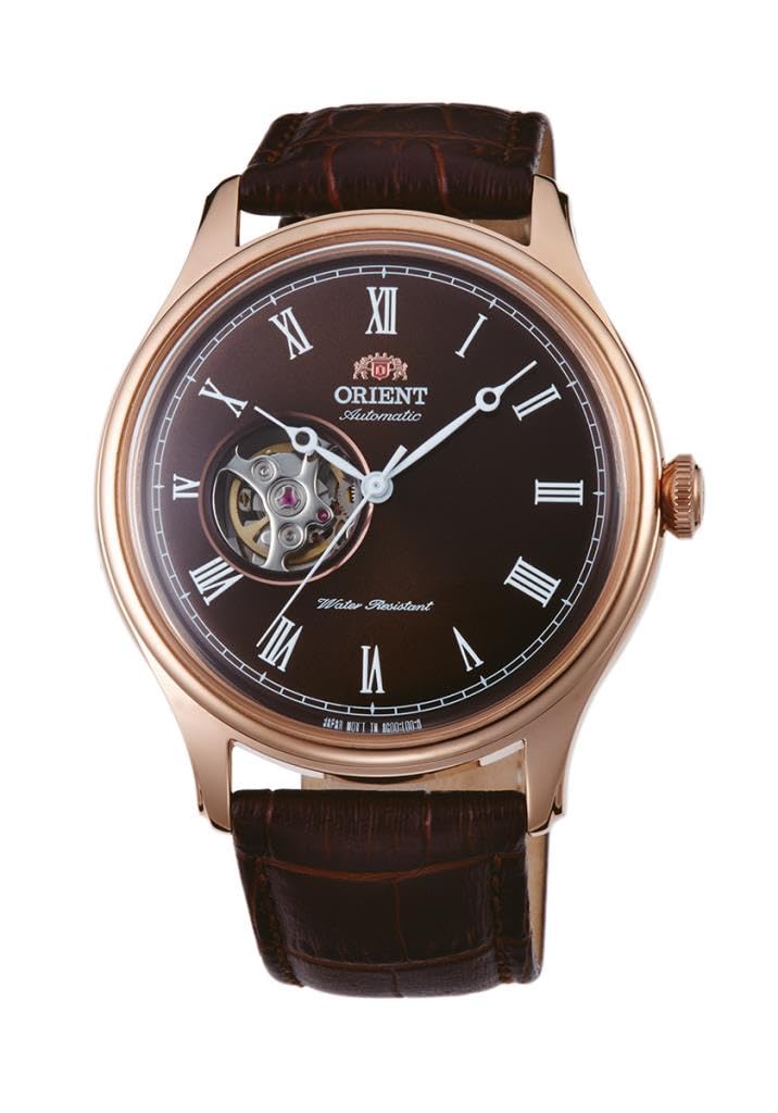 Orient Herren Analog Automatik Uhr mit Leder Armband FAG00001T0