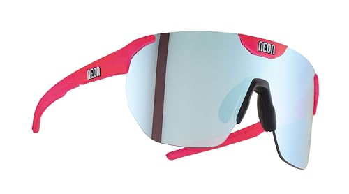 Neon CORE Sonnenbrille - Crystal Pink Fluo, Super White