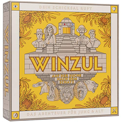 WINZUL - Das Abenteuer Brettspiel für Jung & Alt