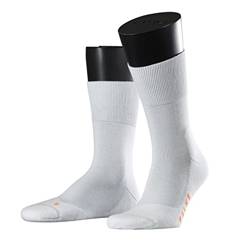 FALKE Unisex Socken Run, Baumwollmischung, 1 Paar, Weiß (White 2000), Größe: 49-50