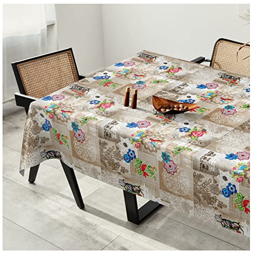 Wachstuchtischdecke Wachstuch Tischdecke abwaschbar Wachstischdecke Plastik-Tischdecken Glatt 200x140cm Schnittkante Kolibri Love
